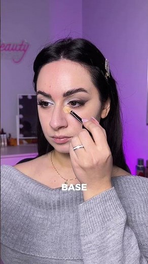 Silver MakeUp Tutorial 🩶 #makeup #makeuptutorial #holidaymakeup