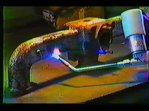 FLAME SPRAYING VIDEO FEATURING SUCCESSFUL CAST IRON REPAIR