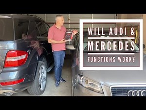 iCarsoft CR PRO Unbox Review and Demonstration - Test on Audi and Mercedes! - Best Budget Scan Tool?