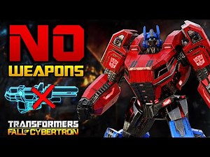 Can You Beat FALL OF CYBERTRON With Only Melee?