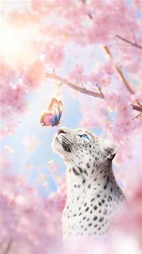 Perfect Diary｜パーフェクトダイアリー on Instagram: "🌸Perfect Diary Sakura Collection🌸 🦋Capture the moment of spring awakening.🐆 桜の季節は、強さと柔らかさがそっと共存する。 自由に舞う、青い蝶のしなやかさ。 静かに佇む、白豹の揺るぎない意志。 白い豹が見つめる青い蝶。 出会った瞬間、 春の風がふわりと舞う——。 相反に見えるその二つは、 ひとつの美しさとして、私の中に。 #PerfectDiary #パーフェクトダイアリー"