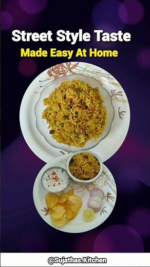 Tawa Pulao Recipe | Mumbai Street Style | Pressure Pan Cooking | மும்பை ஸ்பெஷல் தவா புலாவ்