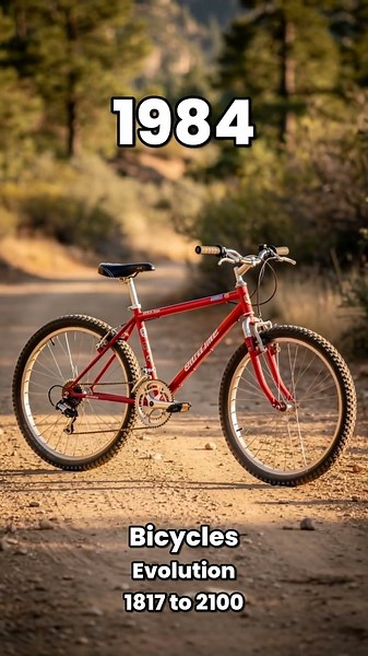 Evolution of Bicycles: From 1817 to 2100 🚲