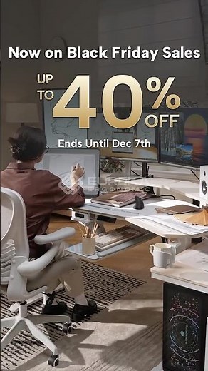 Dream Workstation Setup 2025 | Aero Pro Desk | Now on Black Friday Sale Up to 40% OFF #desksetup