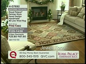 Royal Palace Rug Show on QVC