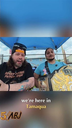 5 Questions with ABJ: Pro Wrestling for Kids in Tamaqua! #shorts