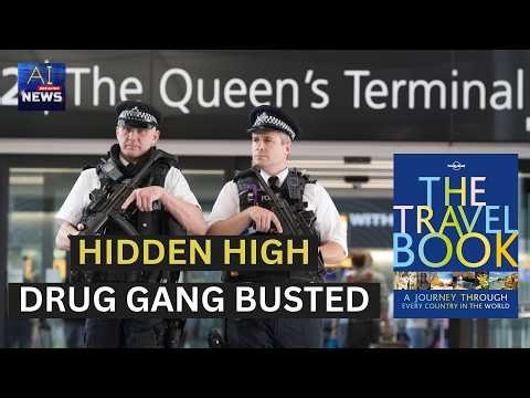 Cocaine in Lonely Planet Books UK Smuggling Plot Uncovered | AI Breaking News Channel #news #crime