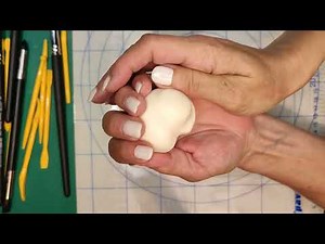 Tuto /Diy ~ Petite tête de porcelaine froide ‪@lespetitspersosdejo1838‬