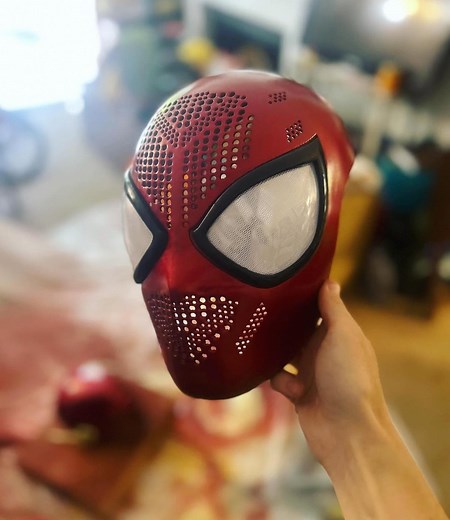 Amazing Spiderman 2 Faceshell Made to Order - Etsy