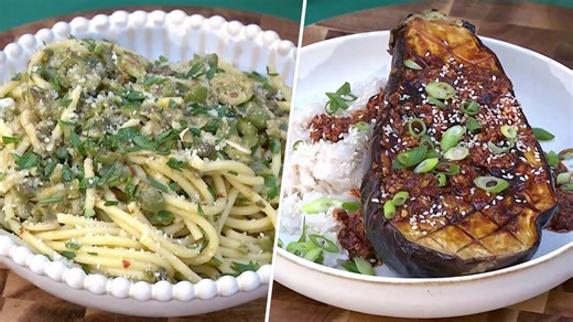 Pantry Pasta and Sticky Eggplant Rice: Get Rosie Kellett’s Recipes