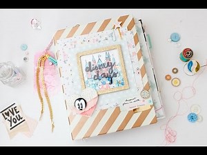 Disney Days Mini-Album Tutorial, Part 1 of 2