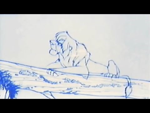The Lion King Mufasa’s Ghost [Pencil Test] HD
