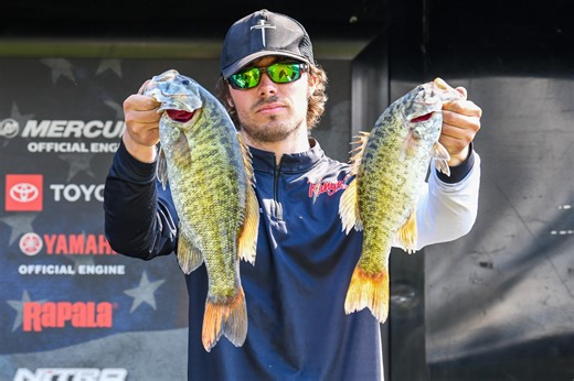 Loftus leaps into Day 2 lead at Cherokee Lake - Bassmaster