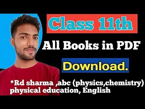 How to download class 11 Books in pdf | Rd sharma,abc physics ,abc chemistry .