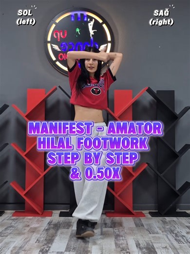 Learn Amatör Hilal Dance Footwork Step by Step