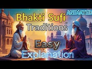 ✨ Bhakti & Sufi Traditions | Class 12 History Chapter 6 | Animated Explanation✨