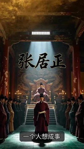 明代极具影响力的政治家，万历年间内阁首辅，推行一条鞭法等改革 #弘扬国学经典文化 #创作者中心 #创作灵感 #明朝历史人物 #古代权谋智慧