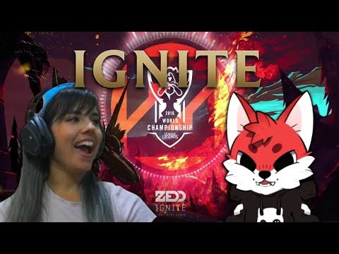 IGNITE (ft. Zedd) | Worlds 2016 - League of Legends // NEW ANIMATION STYLE // Sew, Let's React!