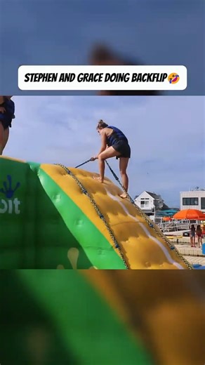 WORLDS BIGGEST INFLATABLE WATER PARK!! #stephensharer #gracesharer