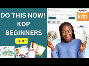 Amazon KDP: For Beginners ONLY - How to Publish KDP Like a Pro! (PART 1)