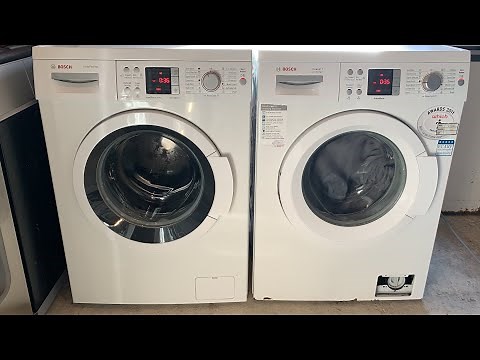 Wash Race - Bosch WAQ284S0 VS WAQ28460 - Darks 40°
