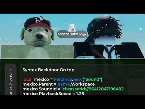 Syntex Backdoor - Showcase Executor ServerSide/Backdoor - Roblox Exploiting (Script in Discord)