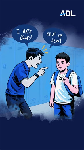 Anti-Defamation League on Instagram: "Every student deserves to be safe at school, regardless of their identity or background. Here's one story, part of a concerning trend, about a Jewish seventh-grade student who experienced an antisemitic incident. ADL works with school districts across the US to make sure teachers and faculty are prepared to address antisemitism when it happens. #ADLImpact #ADLEducates"