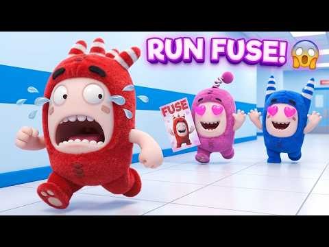 The ULTIMATE Fan Club Escape Challenge! 🏃💨 Can Fuse Escape! | Funny Oddbods 3D Animation
