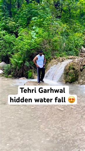 Tehri Garhwal Hidden Water Fall #travel #uttarakhand #shorts