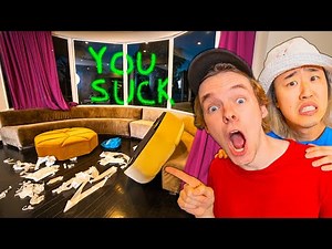 SOMEONE DESTROYED OUR HOUSE!