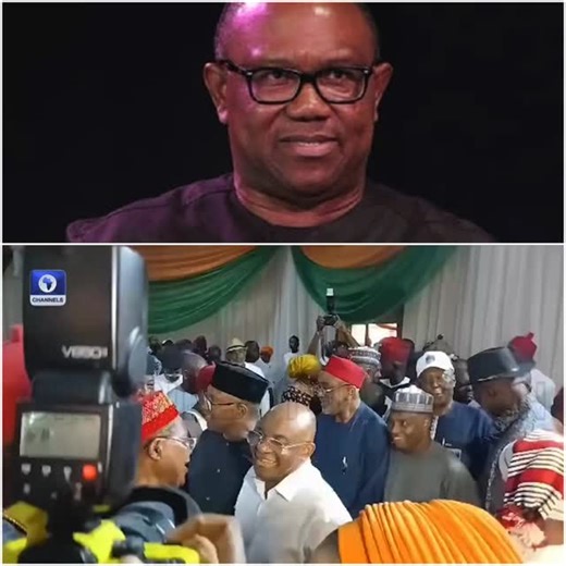 King Tunde Ednut on Instagram: "The Moment Peter Obi Arrived At Venue For Official ADC Declaration. 📺: @channelstelevision"
