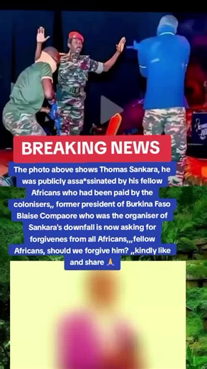 Forgiveness Debate on Blaise Compaoré's Past Actions