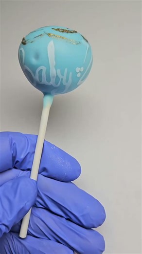 Cake pops for a baby shower. #illinois #centralillinois #cakepop #homebaker #decorator #edibleart