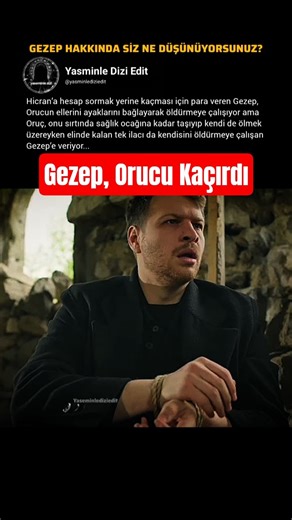 Gezep, İlk Bedeli Oruç'a Ödetiyor #taşacakbudeniz #burakyörük #gezep #dizi #edit #trending #keşfet