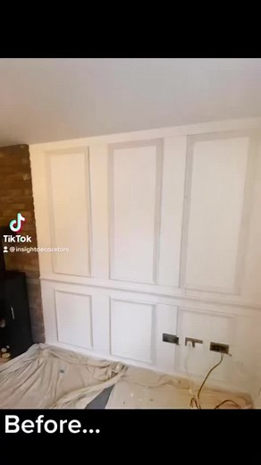 Living room just finished ✅ Using farrow&ball paint, colours are pavilion grey and green smoke 🎨🖌 #painting #decorating #painter #york #yorkshire #paint #farrowandball #paints