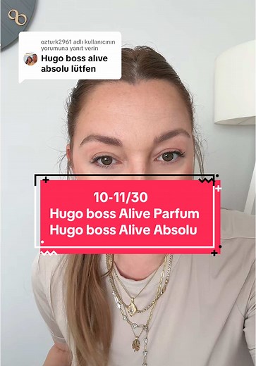 Hugo Boss Alive Parfum ve Alive Absolu İncelemesi
