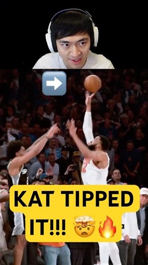 KAT SAVED THE KNICKS ON THE FINAL PLAY #karlanthonytowns #kat #newyorknicks #knicks #nbafinals #nba