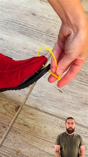 Emergency Shoe Repair in 3 Seconds 🛠️