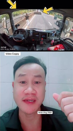 Tài xế nhanh trí giúp cháu bé giữa quốc lộ .