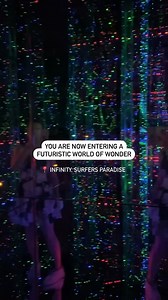 Enter a World of Wonder. 🤩 Journey into this awesome interactive & futuristic maze-like world of wonder. Be wowed with 20 multi-sensual play environments filled with unique special effects, emotive atmospheric sound fields, sensuous aromas, ultra-groovy music & amazing illusions that appear to go all the way to infinity. ♾️ Walk-through at your own pace and discover clues to find your way from one intriguing environment to the next. Suitable for ages 8 . Learn more 👉 https://destgc.com/3nxY46j