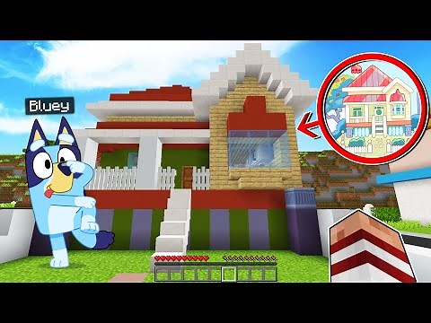 LA CASA DE BLUEY APARECE EN MINECRAFT