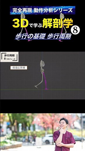 歩行周期／ランチョ・ロス・アミーゴの定義 #歩行周期 アニメーションで完全理解！【動作分析シリーズ】#歩行分析