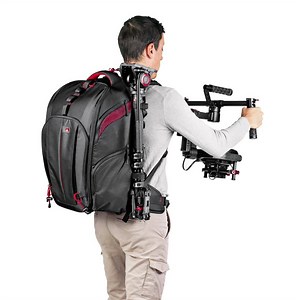 3.5K views · 71 reactions | To all video lovers out there, we’ve got the best bag you’ll ever lay your eyes upon! Our Pro Light Cinematic Balance backpack has all the room you need to bring your DJI Ronin with you, everywhere you go. Discover more! | Manfrotto | Facebook
