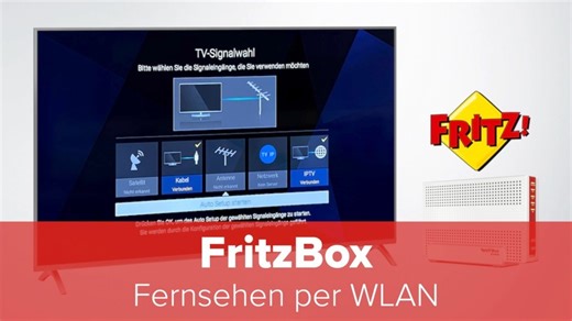 FritzBox: Fernsehen per WLAN