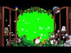 TOP HD GREEN SCREEN CHRISTMAS FRAME, FREE DOWNLOAD, NO COPYRIGHT