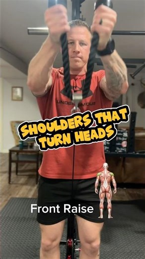 Cable Front Delt Raise