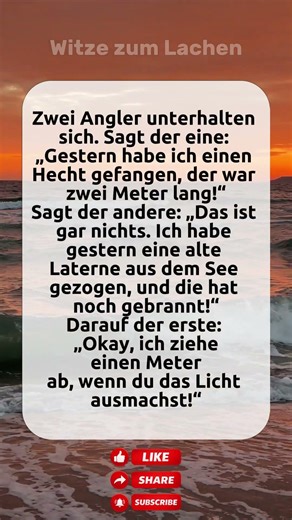 Warum Angler niemals lügen... 🎣🐟