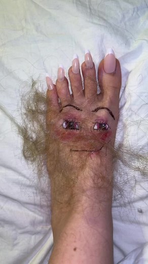 Creative Foot Face Art Tutorial