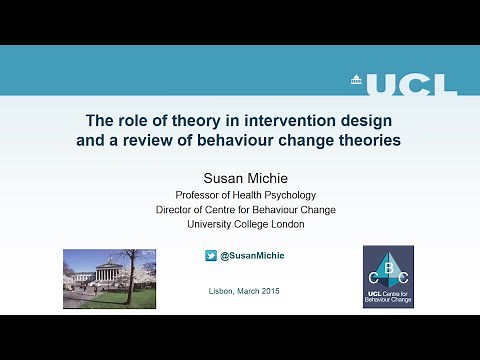 The role of theory in intervention design and a review of behaviour change theories