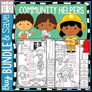 Community Helper Worksheets